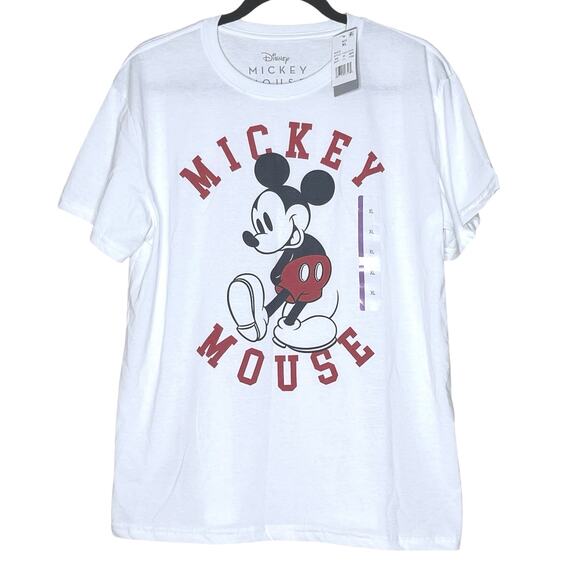 Disney Mickey Mouse Tshirt, Fun Graphic Tee, Childhood Nostalgia, Womens Top - Picture 1 of 4